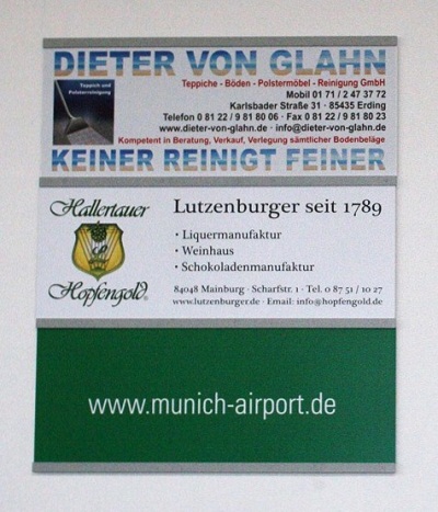 Werbung Dieter von Glahn