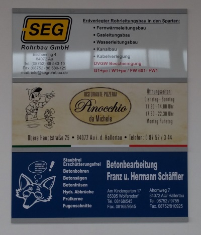 Werbung SEG Rohrbau GmbH
